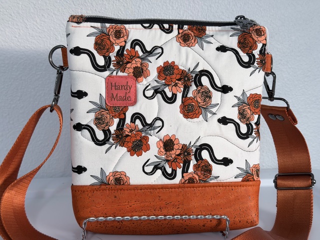 Goth Style Phone Crossbody Bag