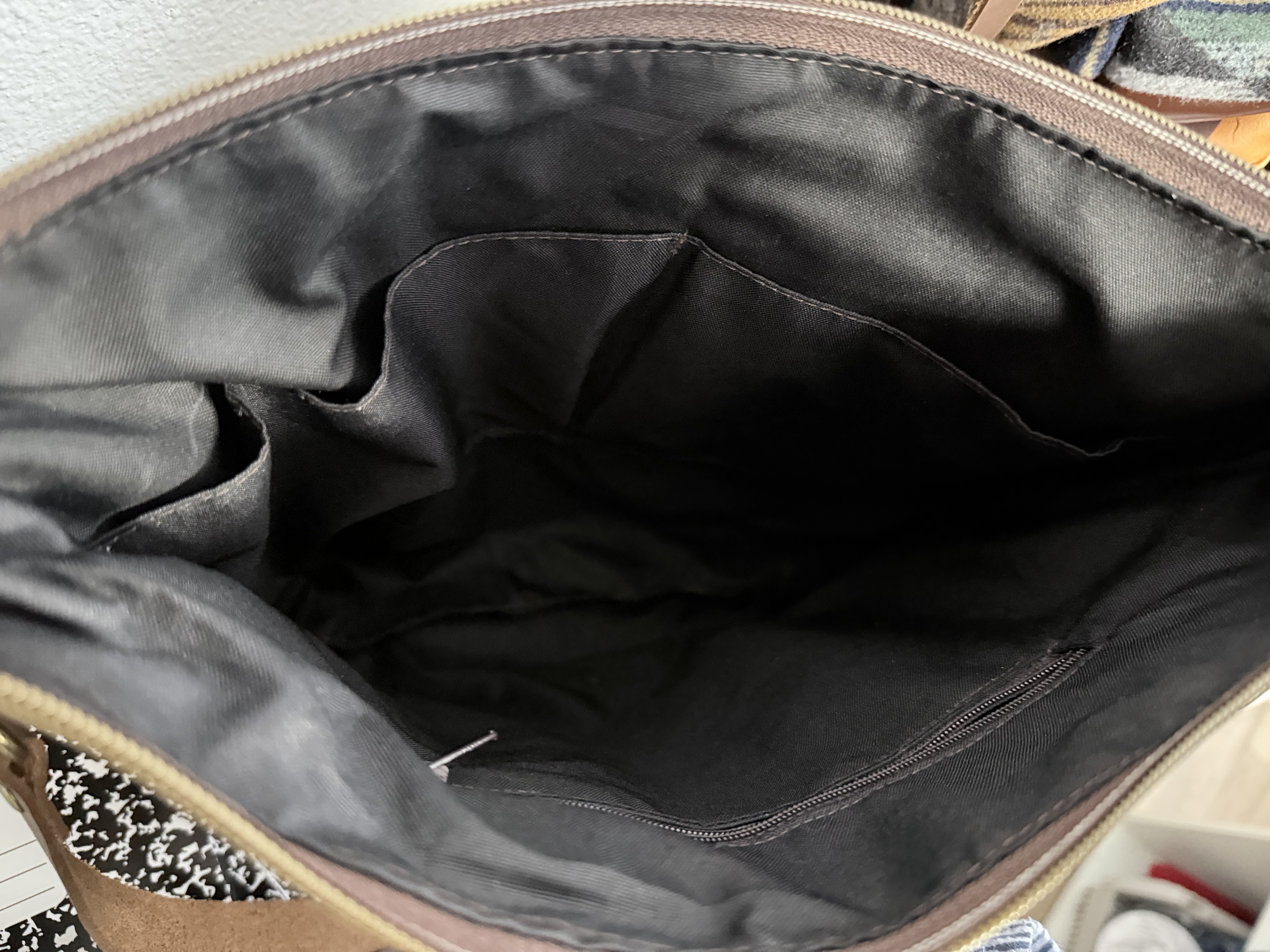 Pendleton Wool and Leather Boho Bag