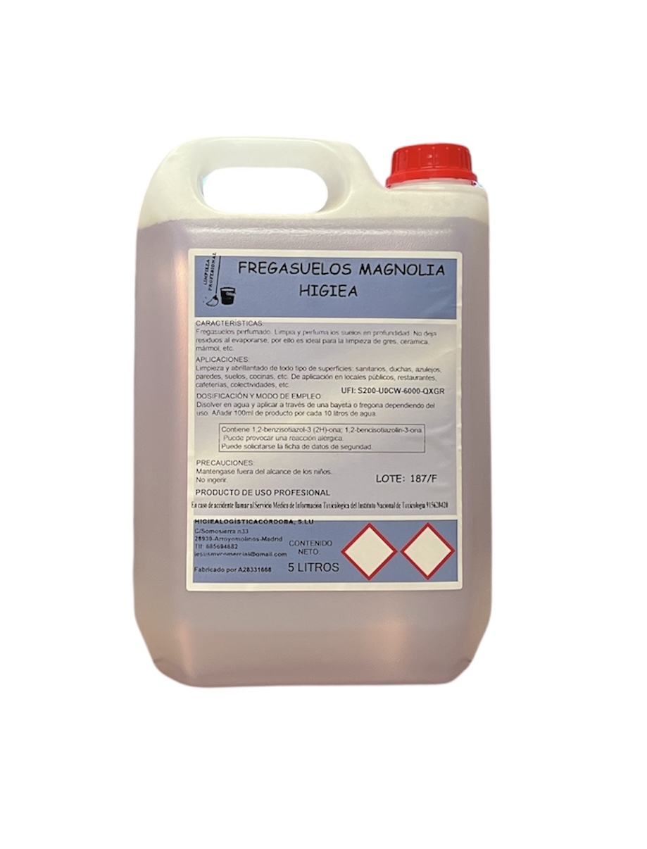Fregasuelos Magnolia Higiea 5L