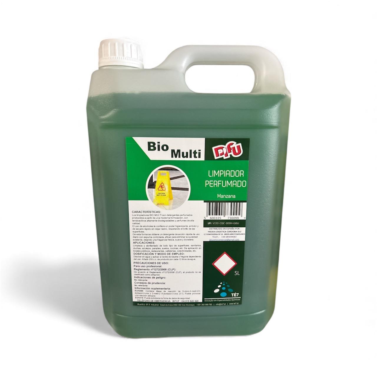  Limpiador Perfumado Manzana Bio Multi DIFU 5L