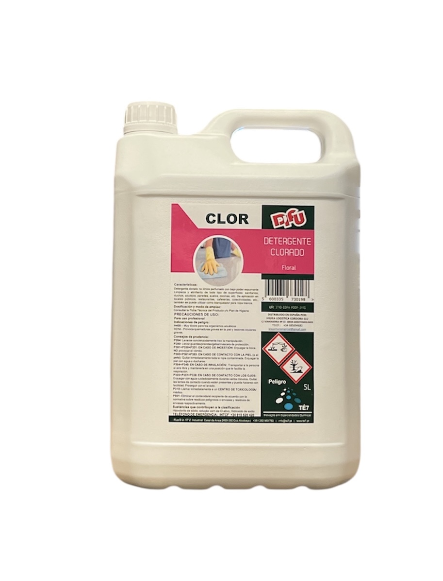 Limpiador Clorado Floral DIFU 5L 