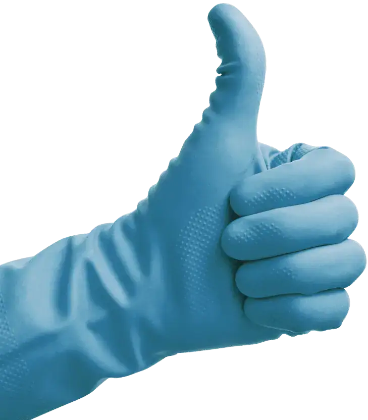 Guantes de látex natural satinados Santex