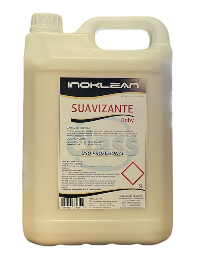 Suavizante de ropa Baby Inoklean 5L