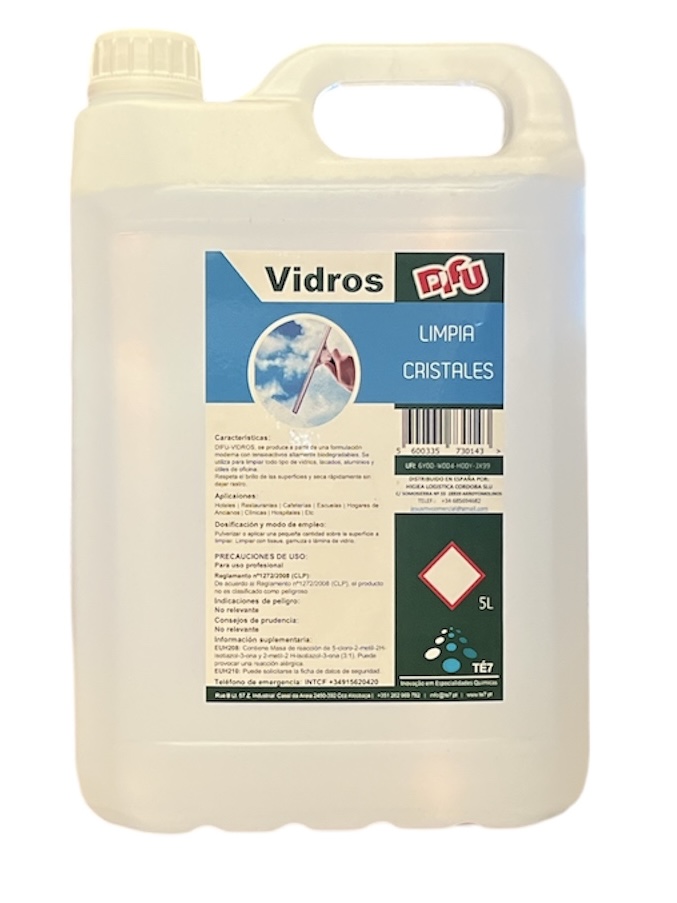 Limpiacristales Difu 5L