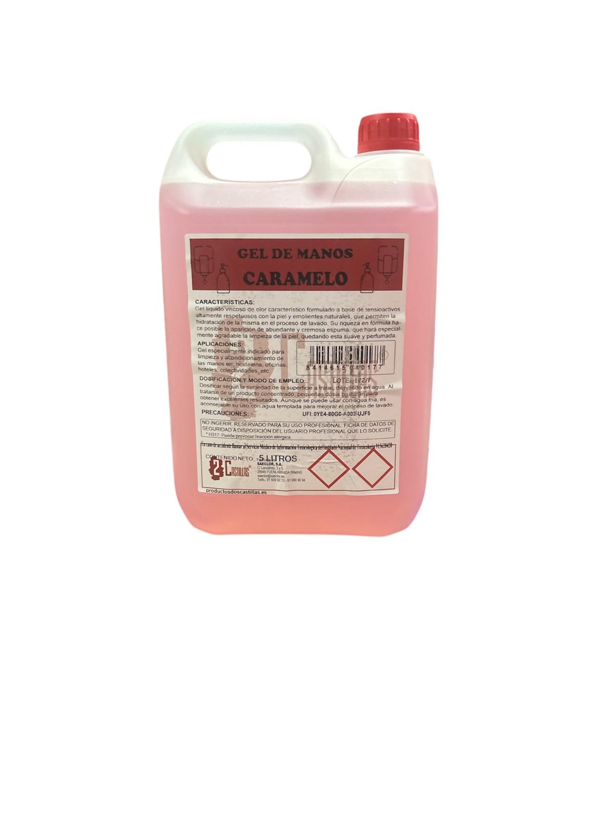 Gel de manos caramelo 5L