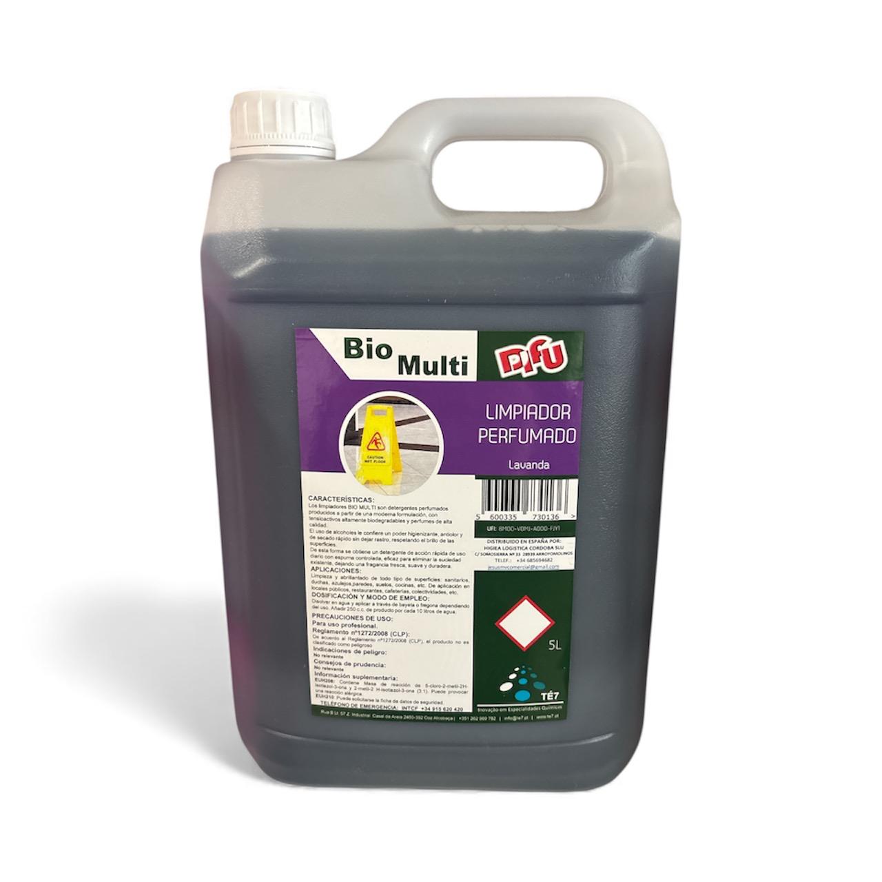 Limpiador Perfumado Lavanda Bio Multi DIFU 5L