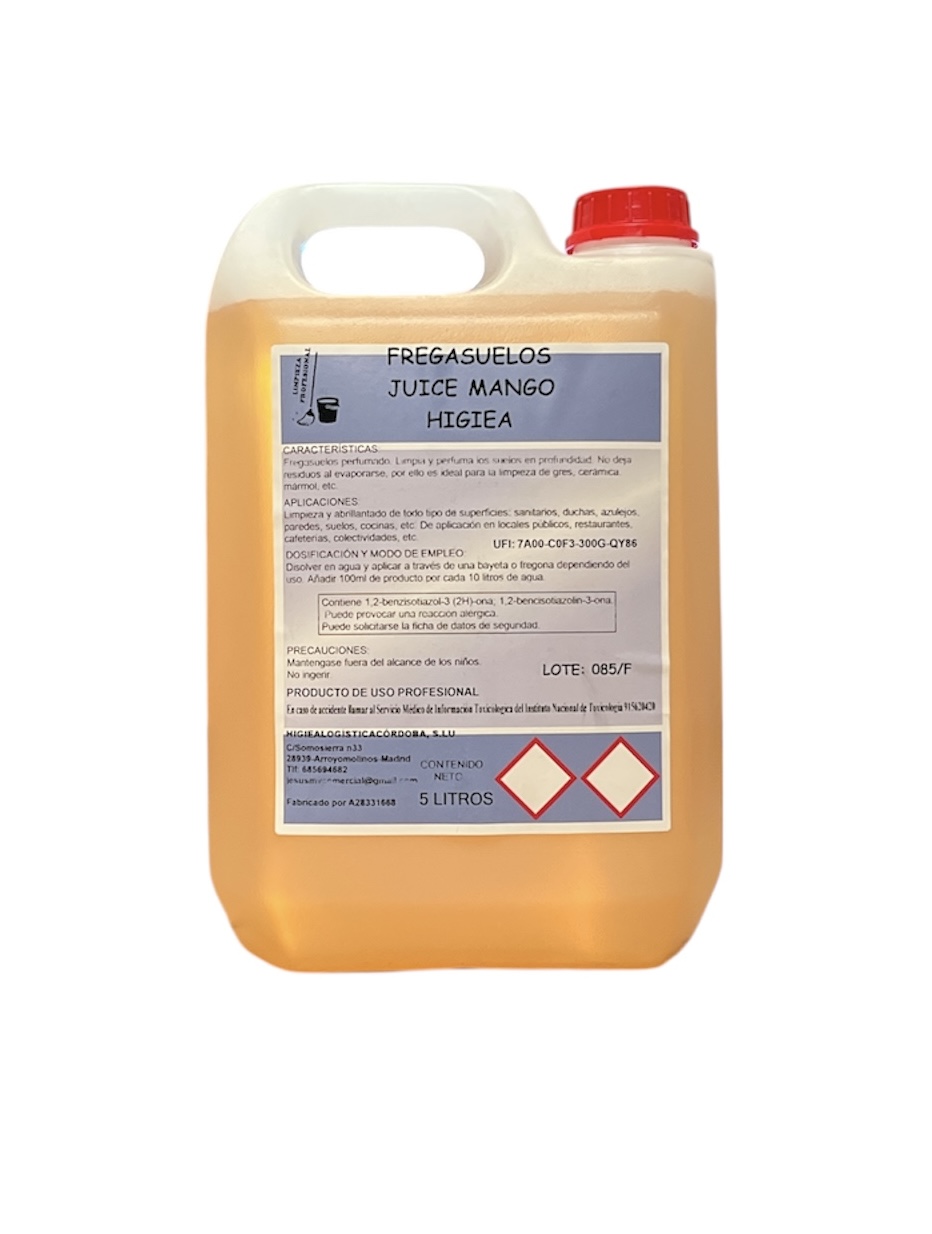 Fregasuelos Juice Mango 5L HIGIEA