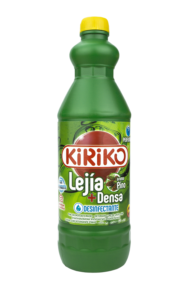 Lejía con detergente Pino 1,5L Kiriko 