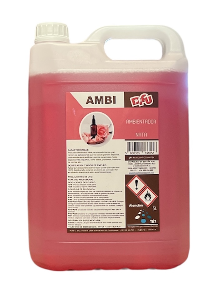Ambientador Fresa y Nata Difu 5L