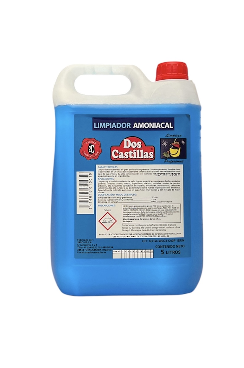 Limpiador Amoniacal Dos Castillas 5L
