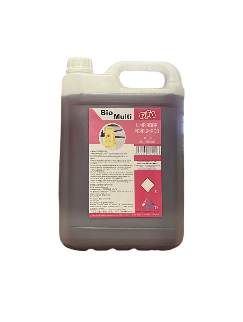 Limpiador Perfumado Bio Multi Frutos del Bosque DIFU 5L