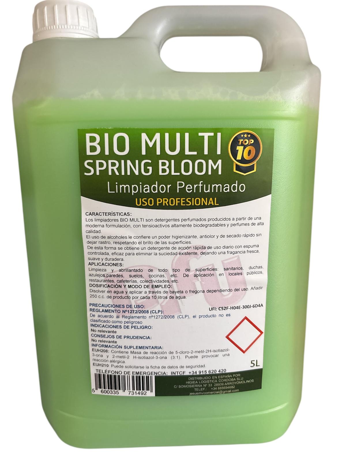 Limpiador Perfumado Spring Bloom Bio Multi DIFU 5L