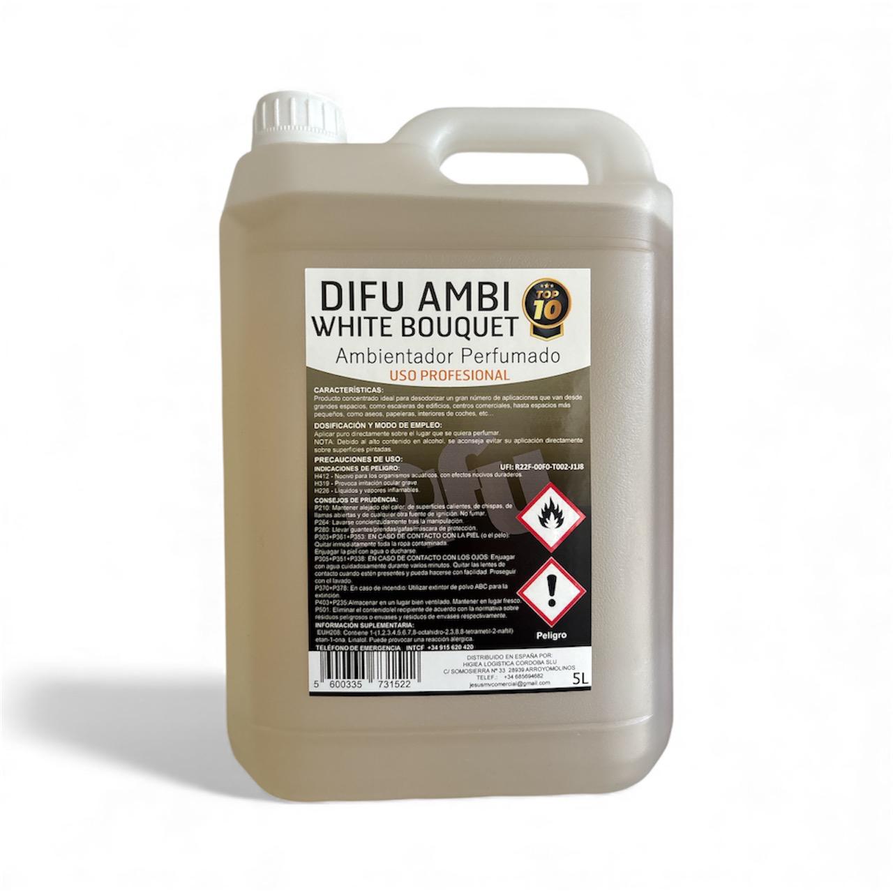 Ambientador White Bouquet AMBI DIFU 5L