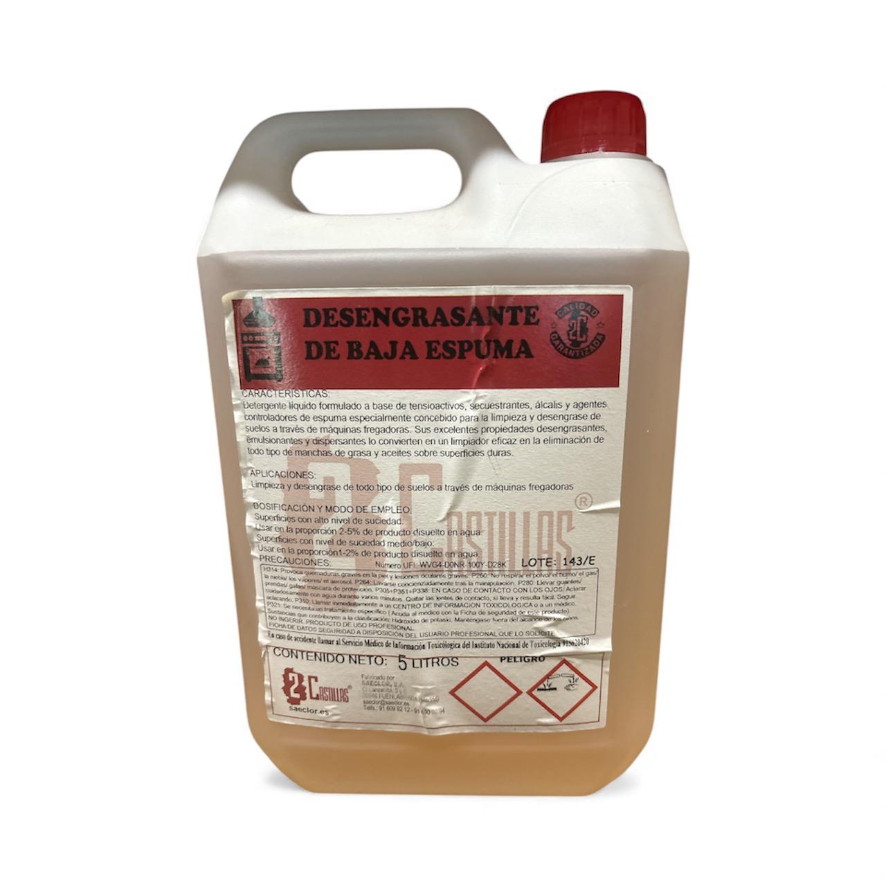 Desengrasante de baja espuma Dos Castillas 5L