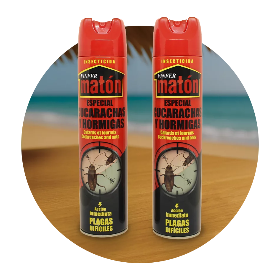Insecticida para cucarachas y hormigas 600ml