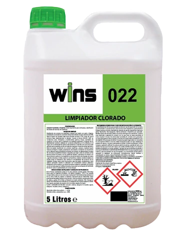 Wins 022 Limpiador Clorado 5L