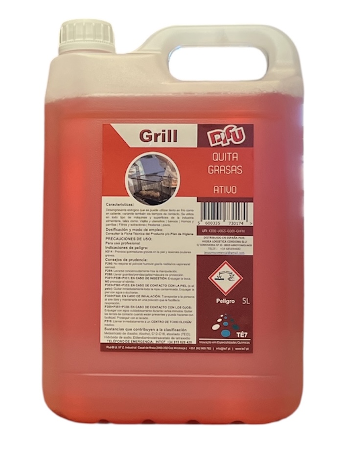 Desengrasante Grill Difu 5L