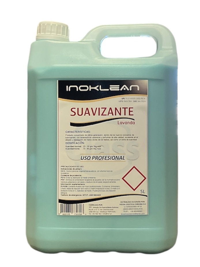 Suavizante para ropa Lavanda INOKLEAN 5L