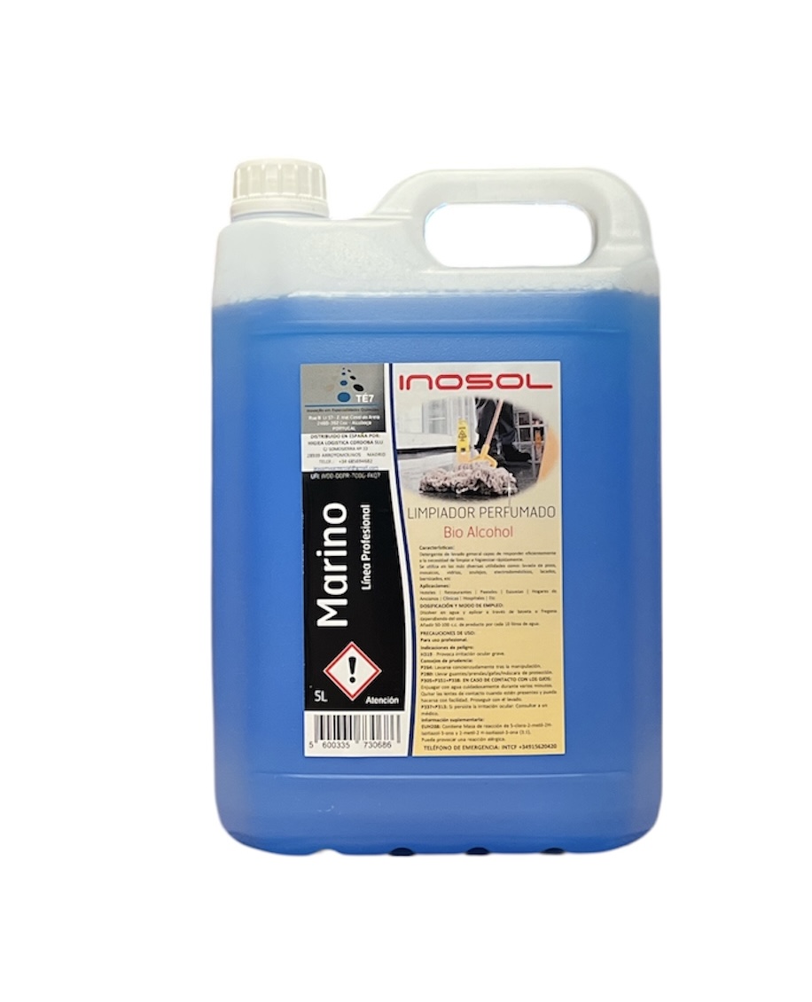 Limpiador Perfumado Bio Alcohol Marino INOSOL 5L