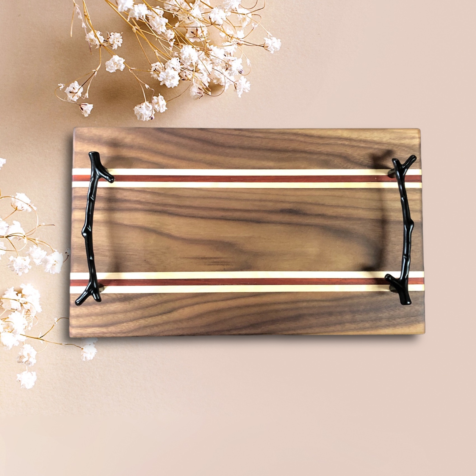 Branch handled charcuterie board