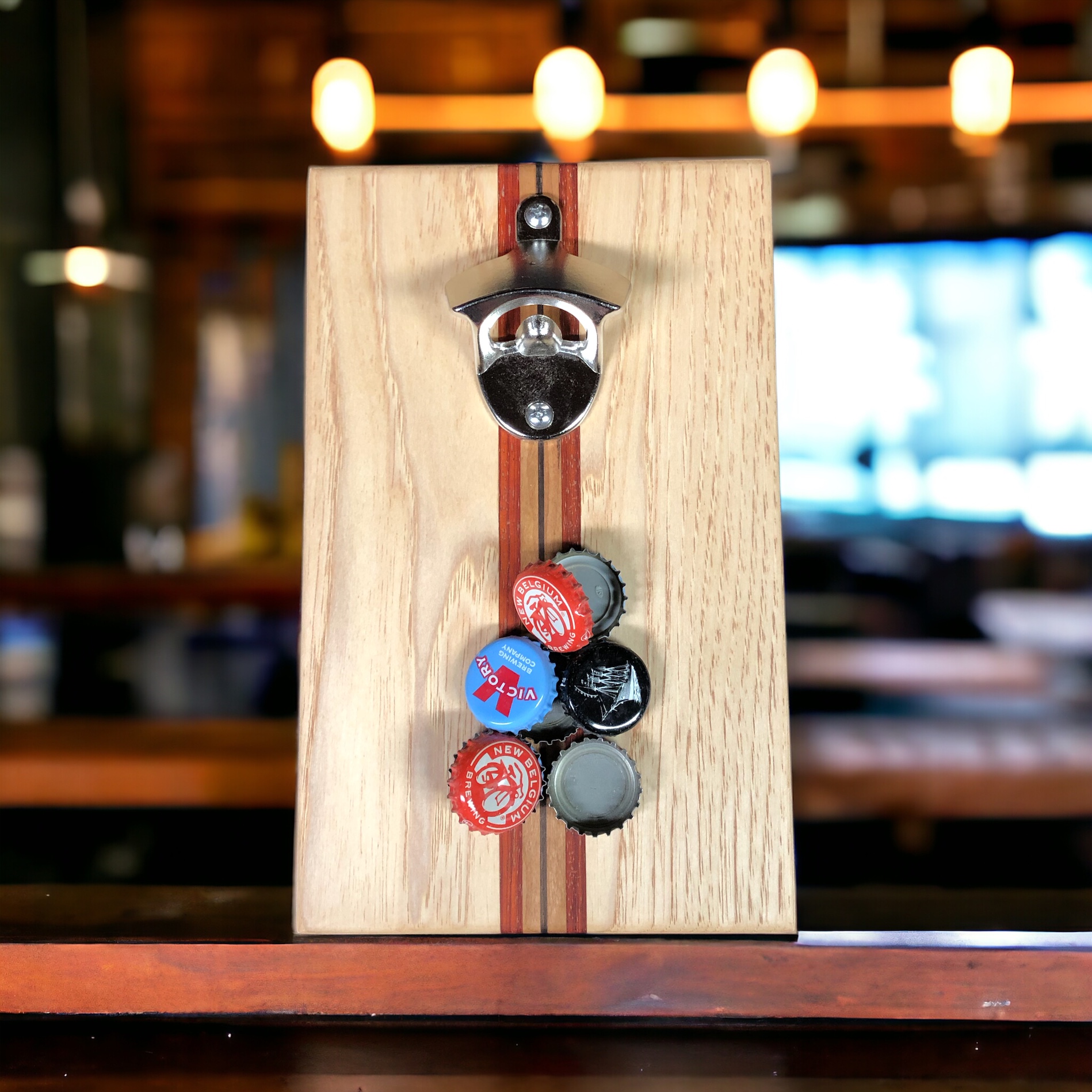 Magnetic Bottle Opener & Cap Catcher