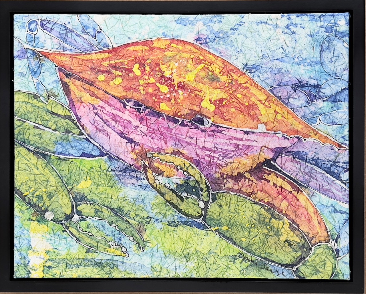 One's Self - Sea Turtle Watercolor Batik