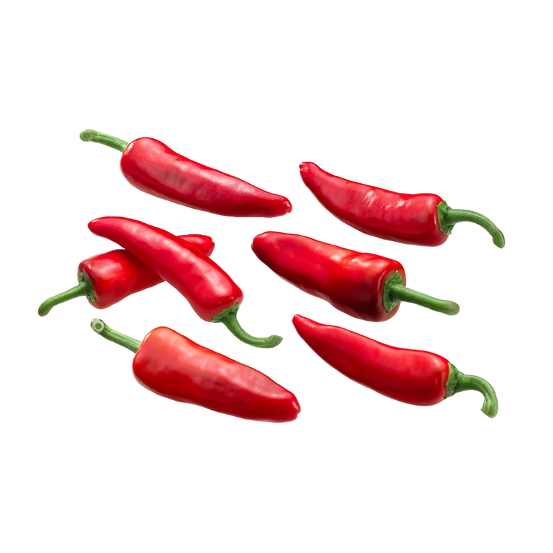 Piments forts frais Gorria basque et habanero