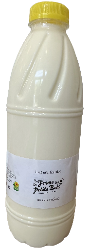 1 Litre de Lait entier frais DLC 3 JOURS