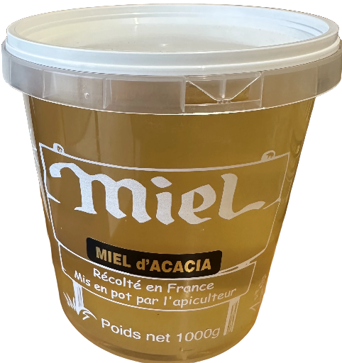 Miel différents parfums en pot 1 kg