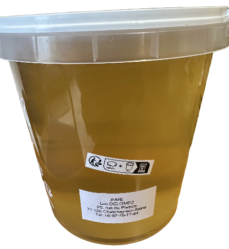 Miel différents parfums en pot 1 kg