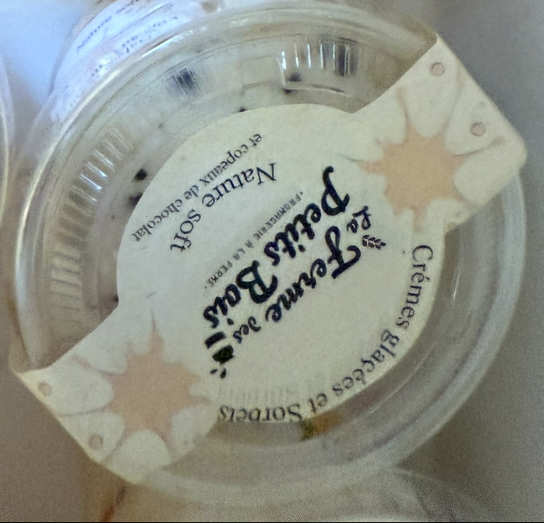 Crème glacée aux parfums différents pot de 110gr