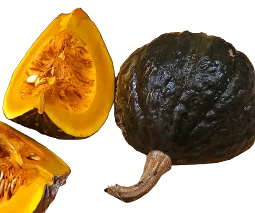 Courge verte type « shiatsu »