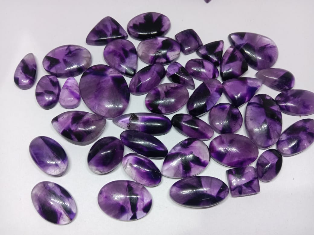 Amethyst Star Cabochon (Natural)