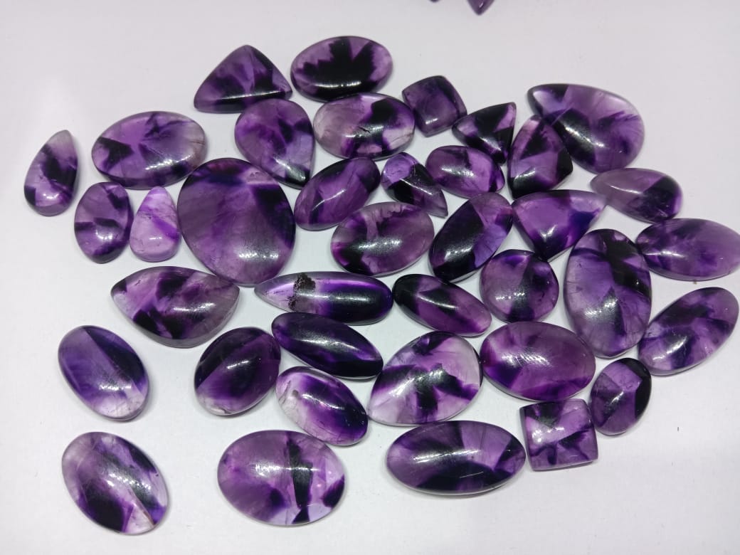 Amethyst Star Cabochon (Natural)