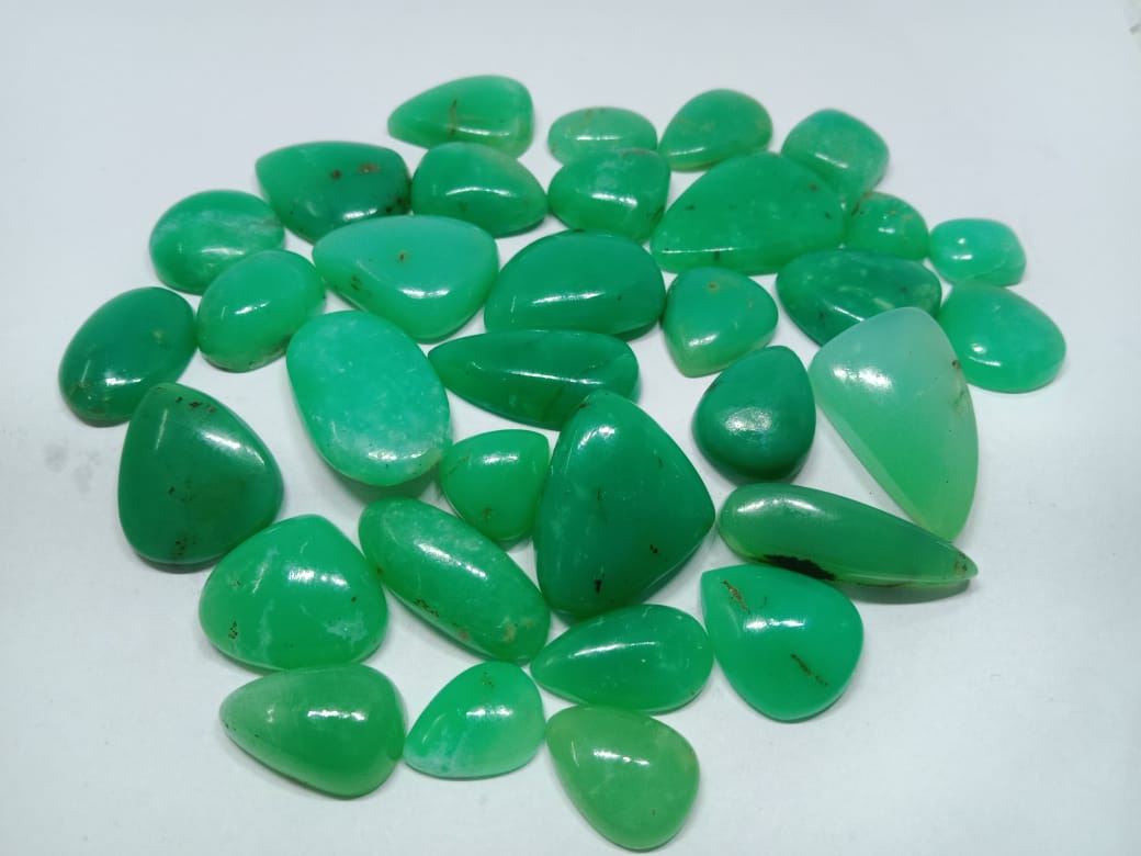 Chrysoprase Mix First Quality, Wholesale 