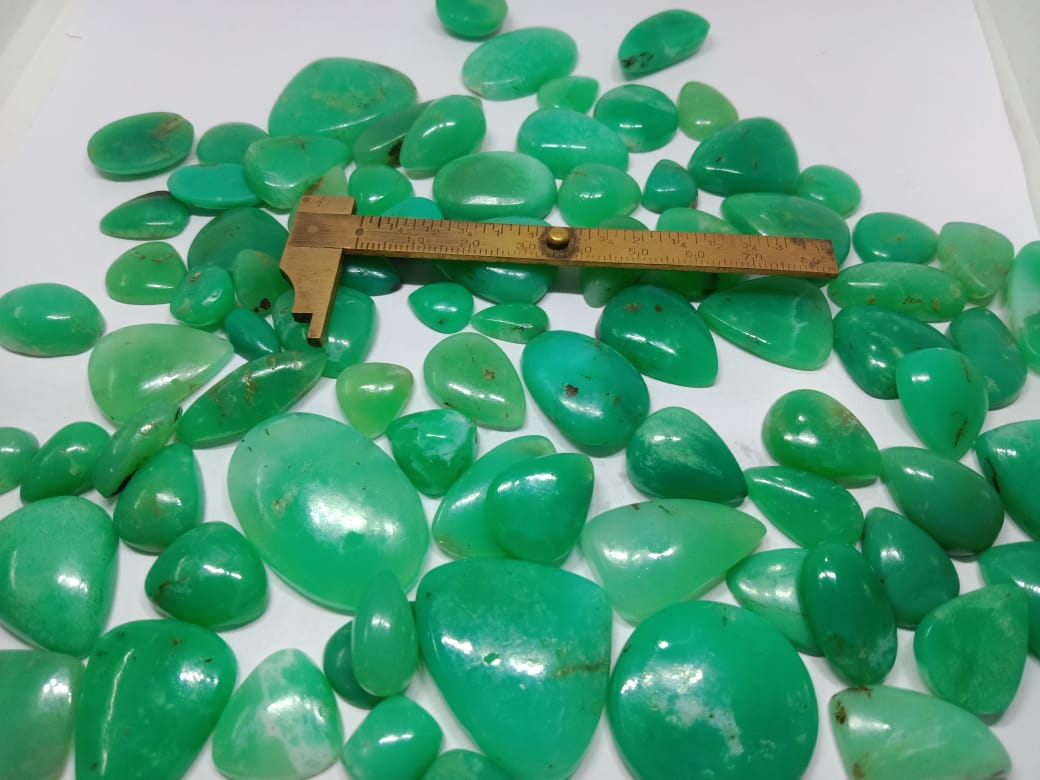 Chrysoprase Mix First Quality, Wholesale 