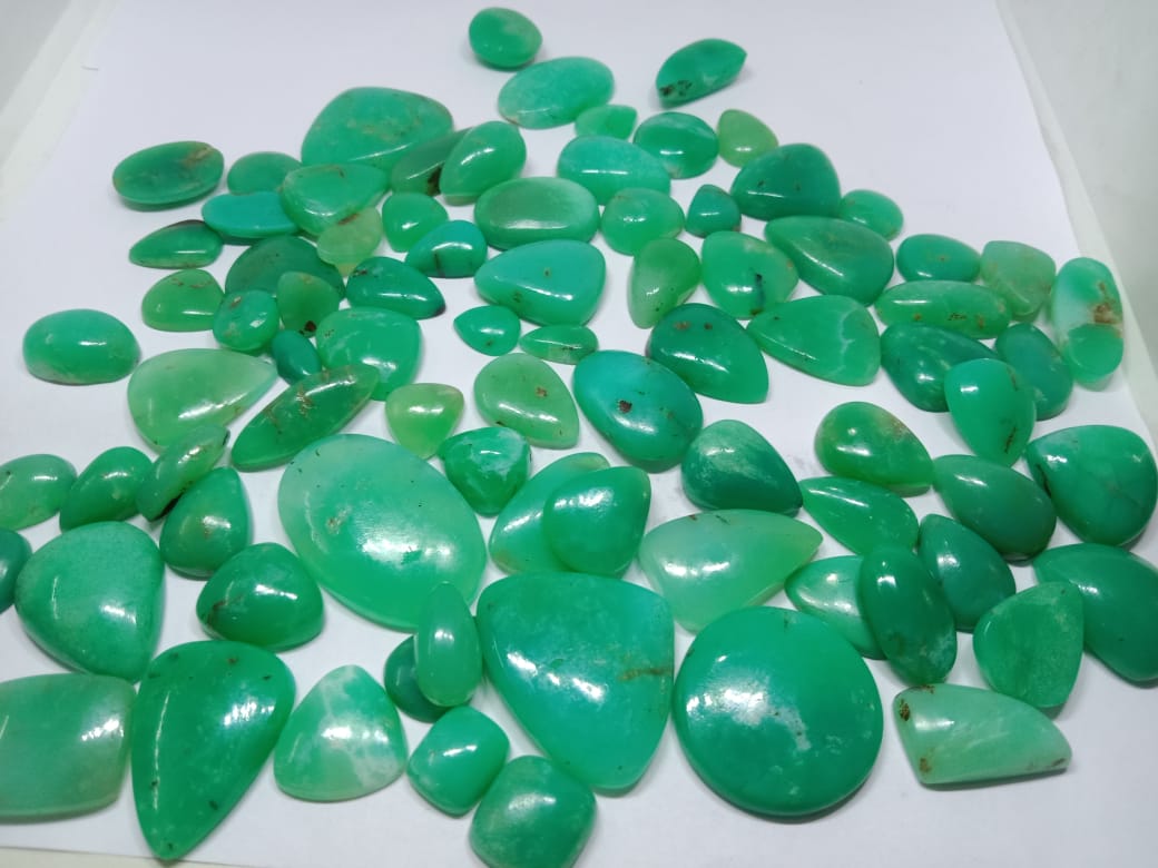 Chrysoprase Mix First Quality, Wholesale 
