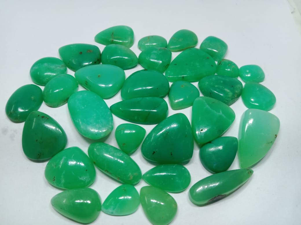 Chrysoprase Mix First Quality, Wholesale 