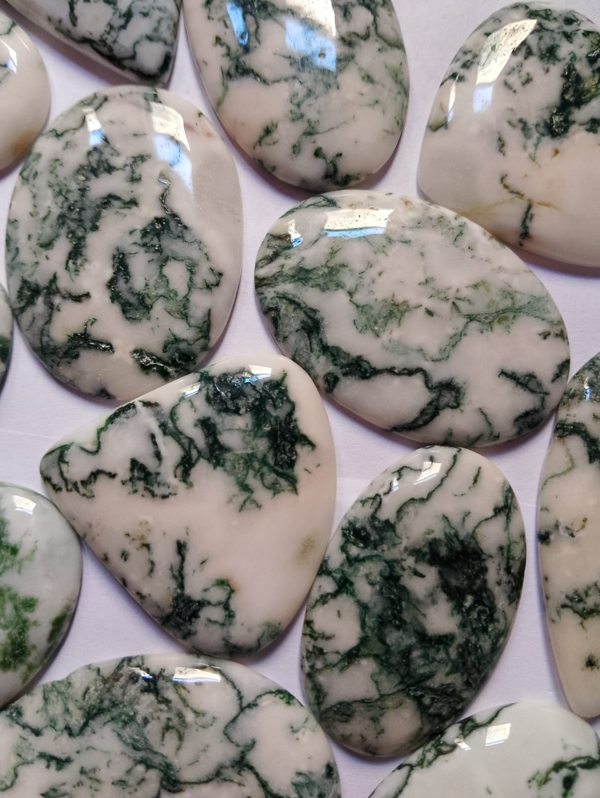 Natural Tree Agate Cabochon (Natural)
