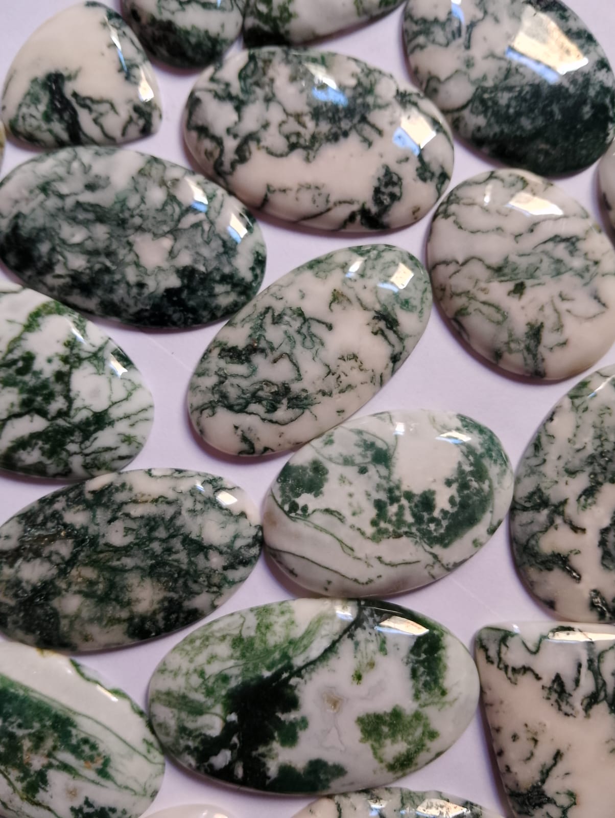 Natural Tree Agate Cabochon (Natural)
