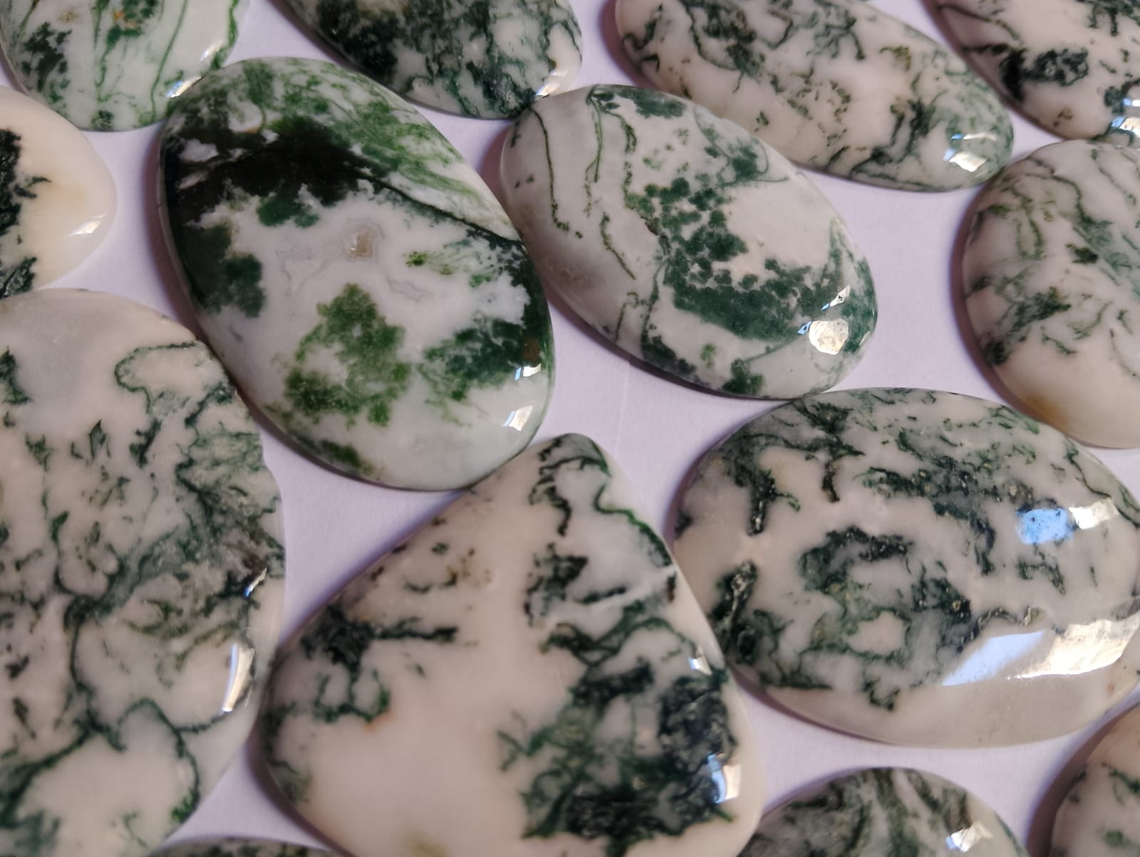 Natural Tree Agate Cabochon (Natural)