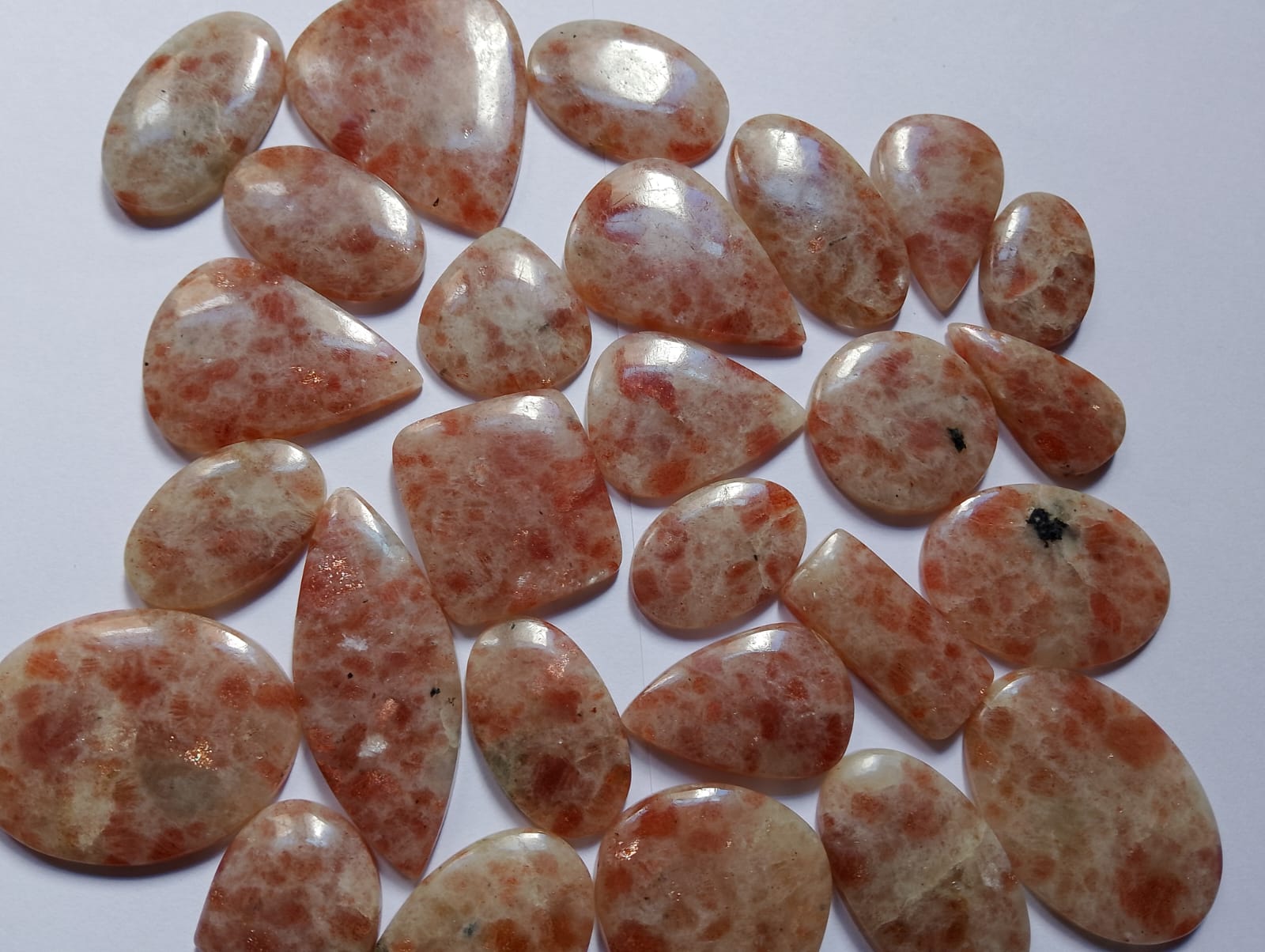 Natural Sun Stone Cabochon (Natural)