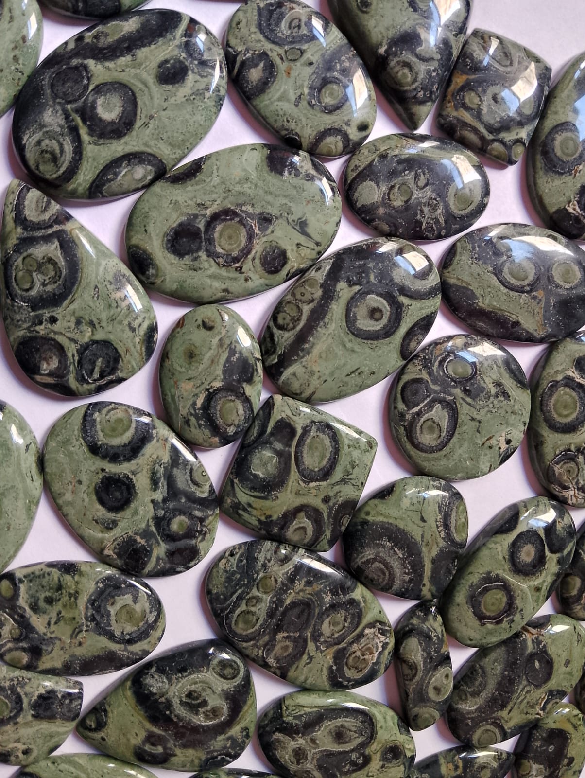 Natural Star Galaxy/Kambaba Jasper Cabochon (Natural)