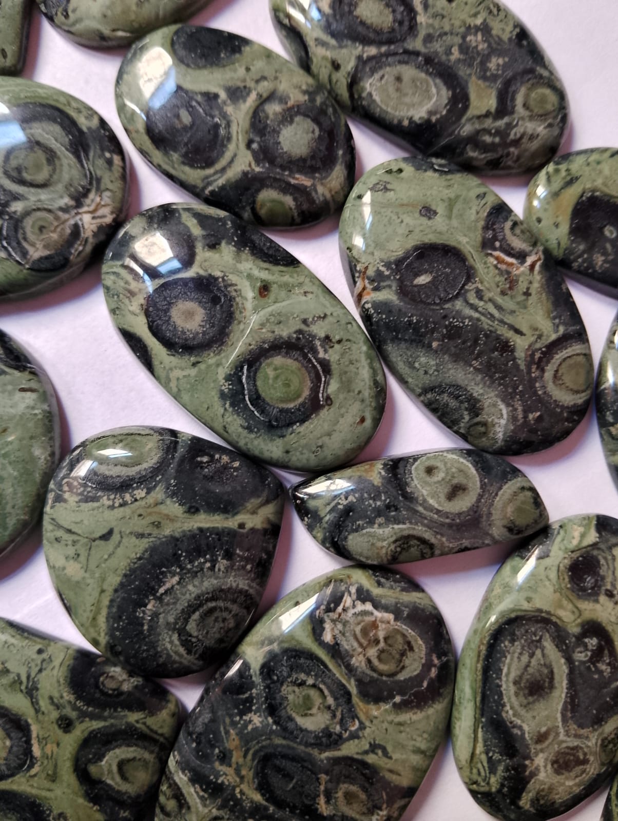 Natural Star Galaxy/Kambaba Jasper Cabochon (Natural)