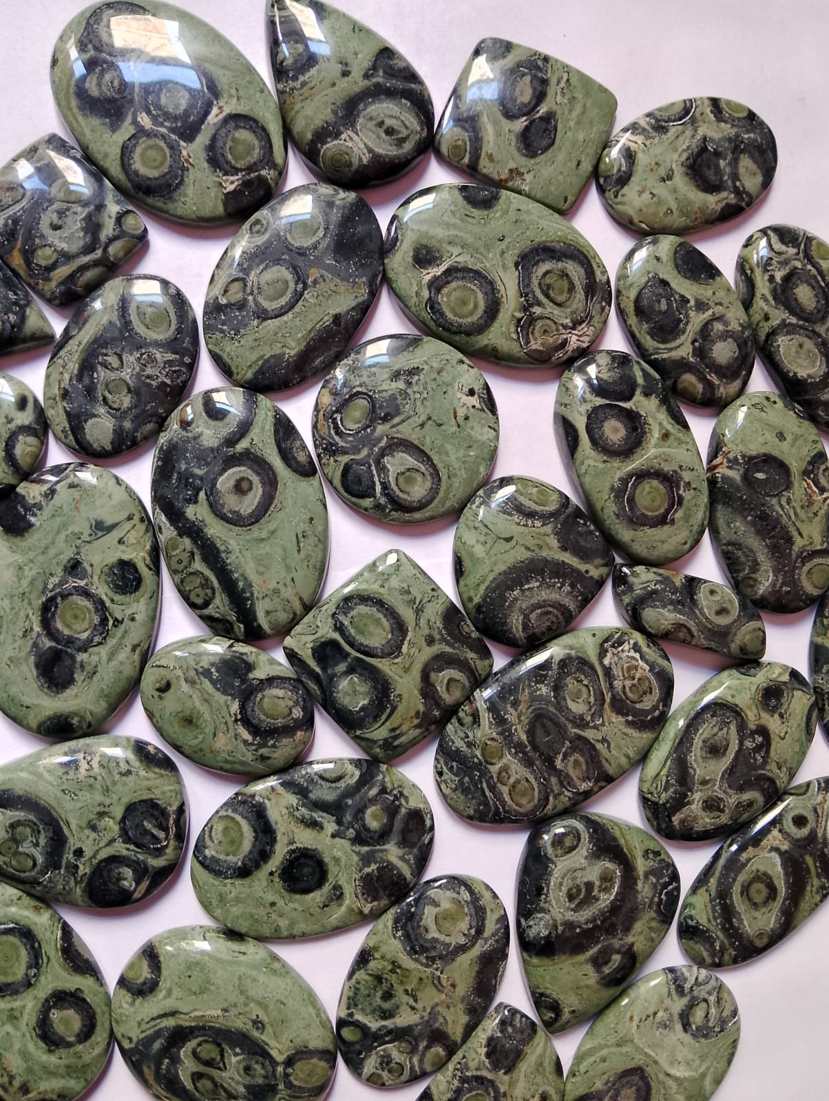 Natural Star Galaxy/Kambaba Jasper Cabochon (Natural)