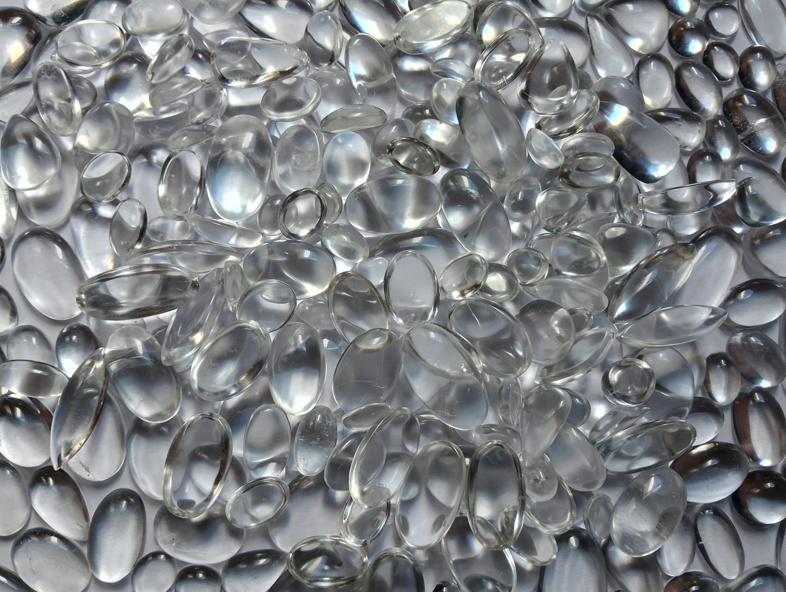 Natural Clear Quartz Cabochon (Natural)