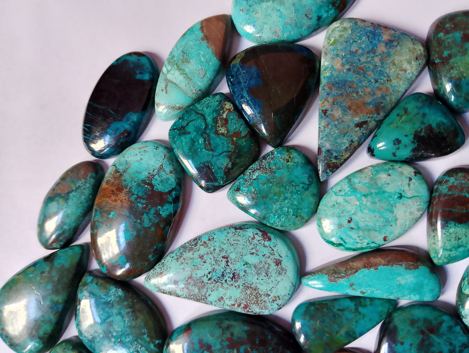 Natural SHATTUCKITE Cabochon Wholesale Lot By Weight With Different Shapes And Sizes Used For Jewelry Making (Natural)