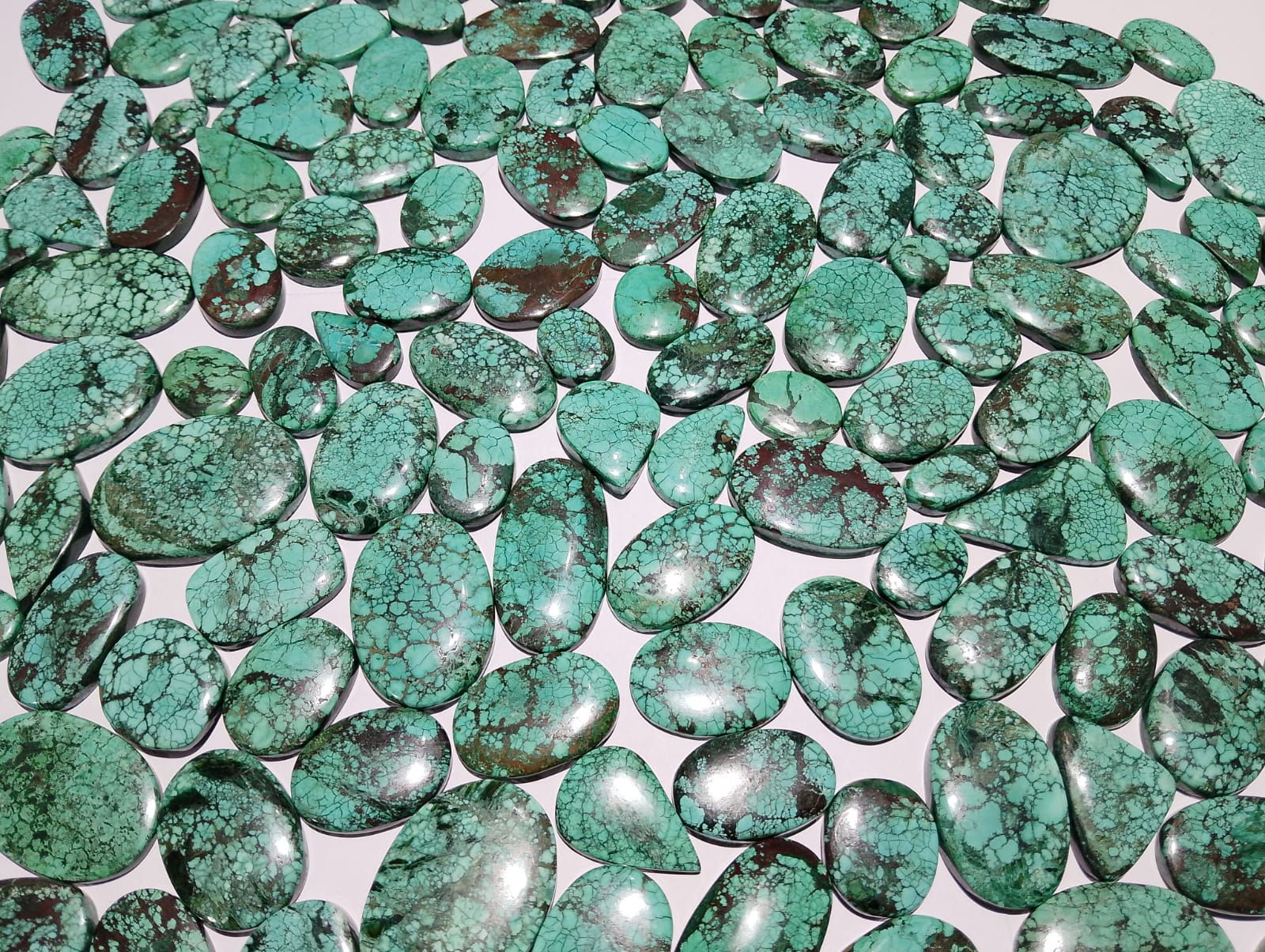 Magnesite Turquoise Cabochon (Natural-Dyed)