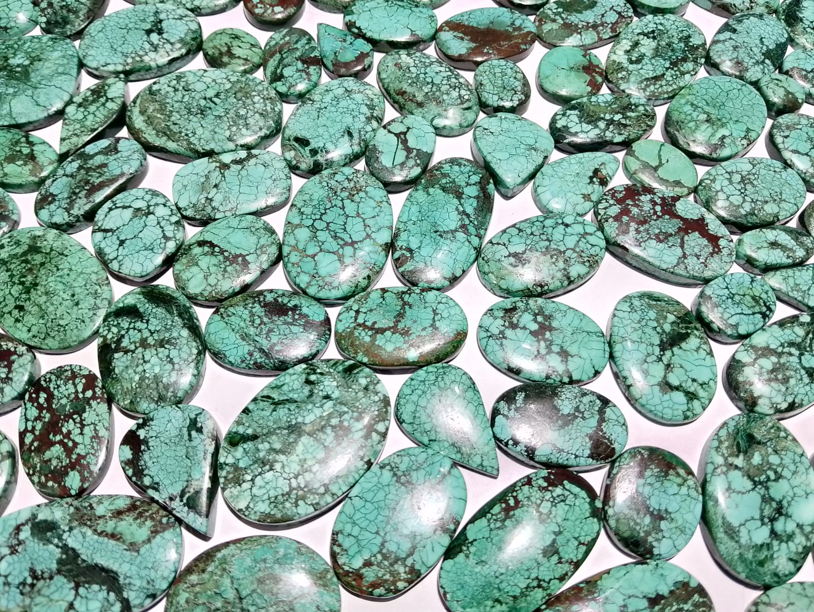 Magnesite Turquoise Cabochon (Natural-Dyed)