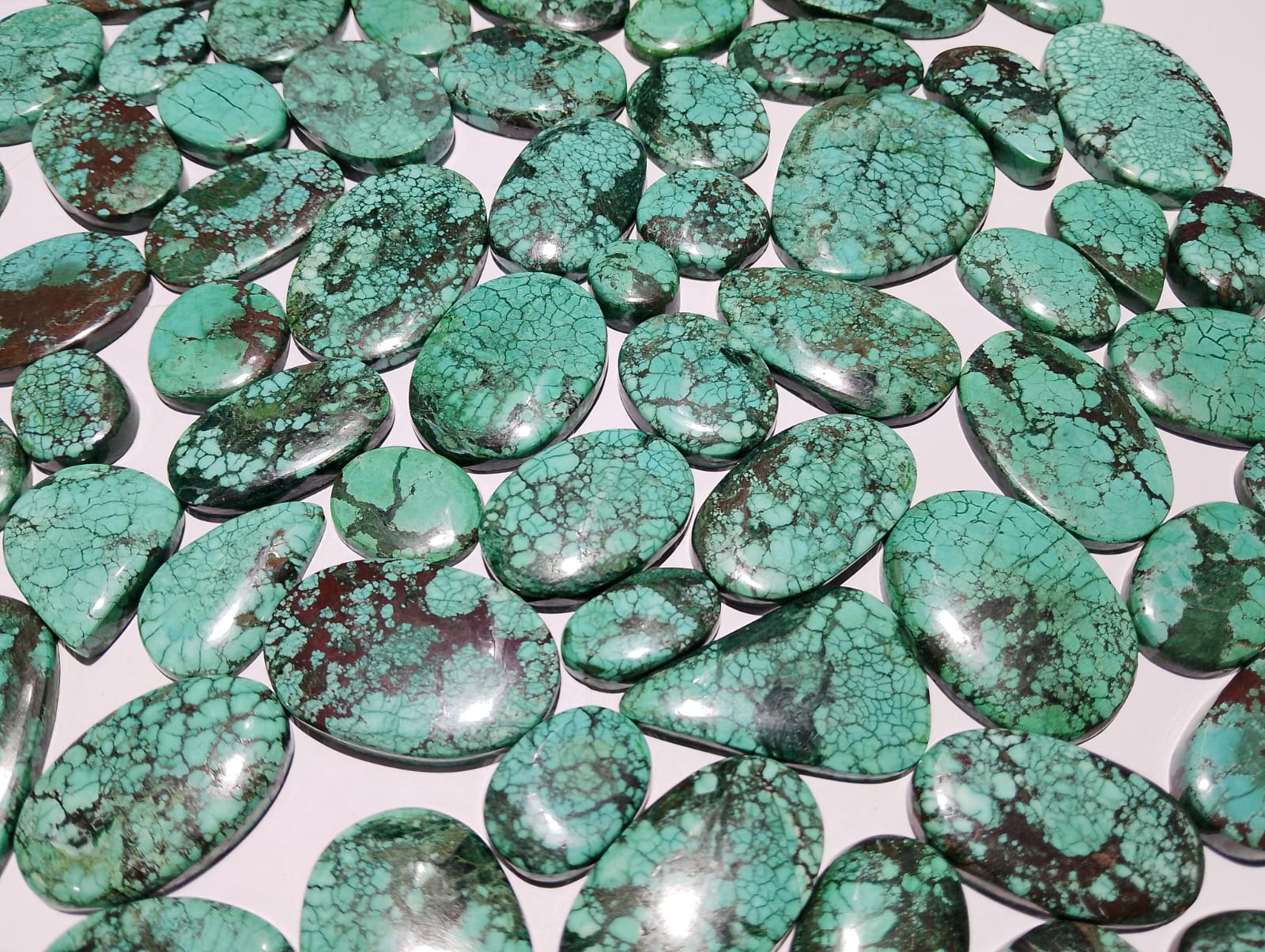 Magnesite Turquoise Cabochon (Natural-Dyed)